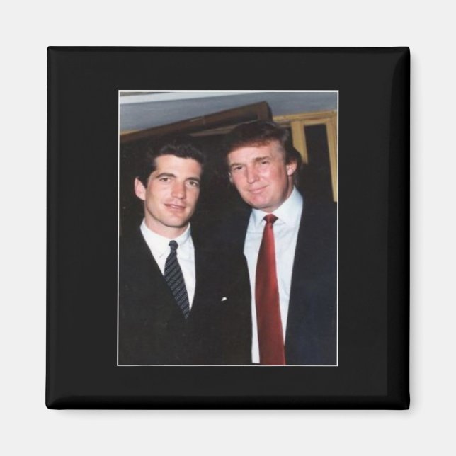 Trump And Jfk Anonymous  Magnet (Front)