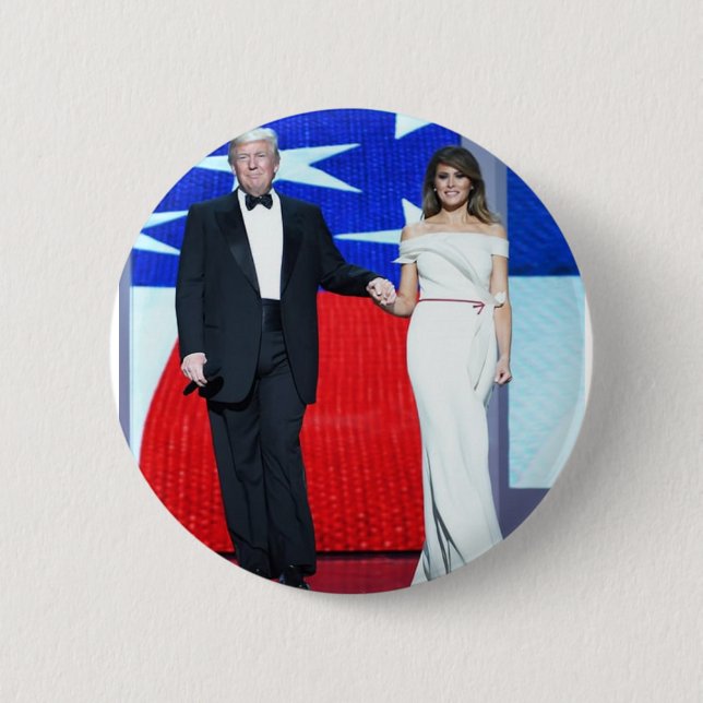 Trump-and-Melania-2 Button (Front)