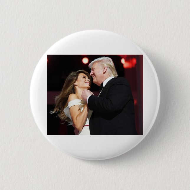 Trump-and-Melania Button (Front)