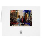 Trump and Melania Joint Armed Forces Honor Guard (Back Horizontal)