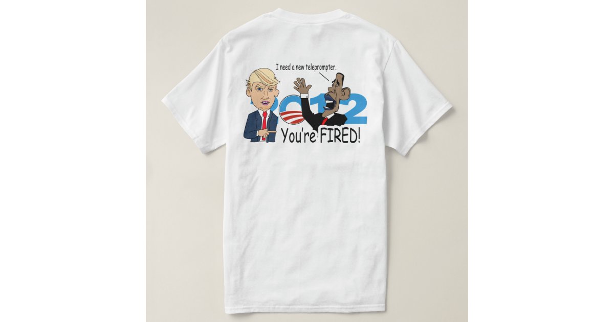 Trump and Obama Shirt | Zazzle