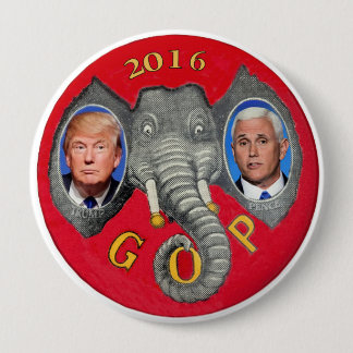 Trump and Pence Button