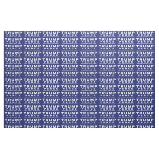 Trump and Pence Great Again, ZSSG Fabric