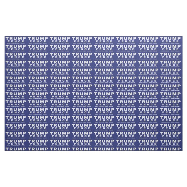 Trump and Pence Great Again, ZSSG Fabric (Fat Quarter)