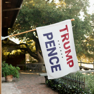 Trump and Pence (US 2020 Presidential Election) House Flag