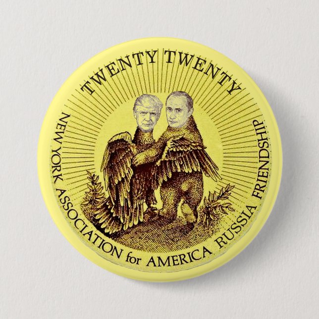 Trump and Putin Button (Front)