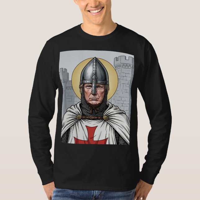 Trump and the Knights Templar T-Shirt (Front)