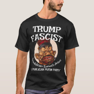 Trump Anti Fascist Whacker CivilWar 2026 2028 T-Shirt