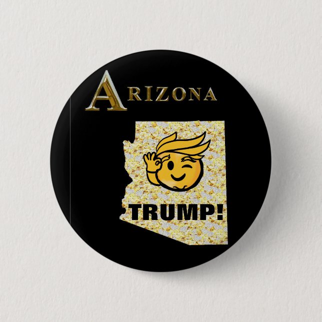 TRUMP ARIZONA BUTTON (Front)
