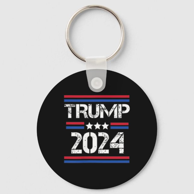 Trump Arrest This 2 Side  Keychain (Front)
