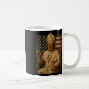 Trump As Vatican Church Pope Republican Make Vatik Coffee Mug