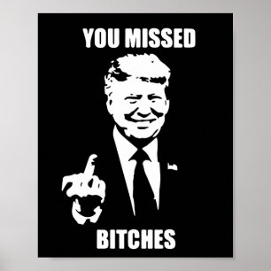 Trump Attack On Trump Fight For America Trump Unde Poster