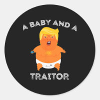 Trump Baby And A Traitor Meme Funny