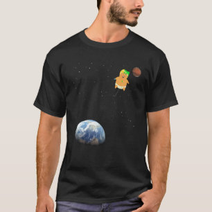 Trump Baby Blimp Balloon Mars Mission Space Force  T-Shirt
