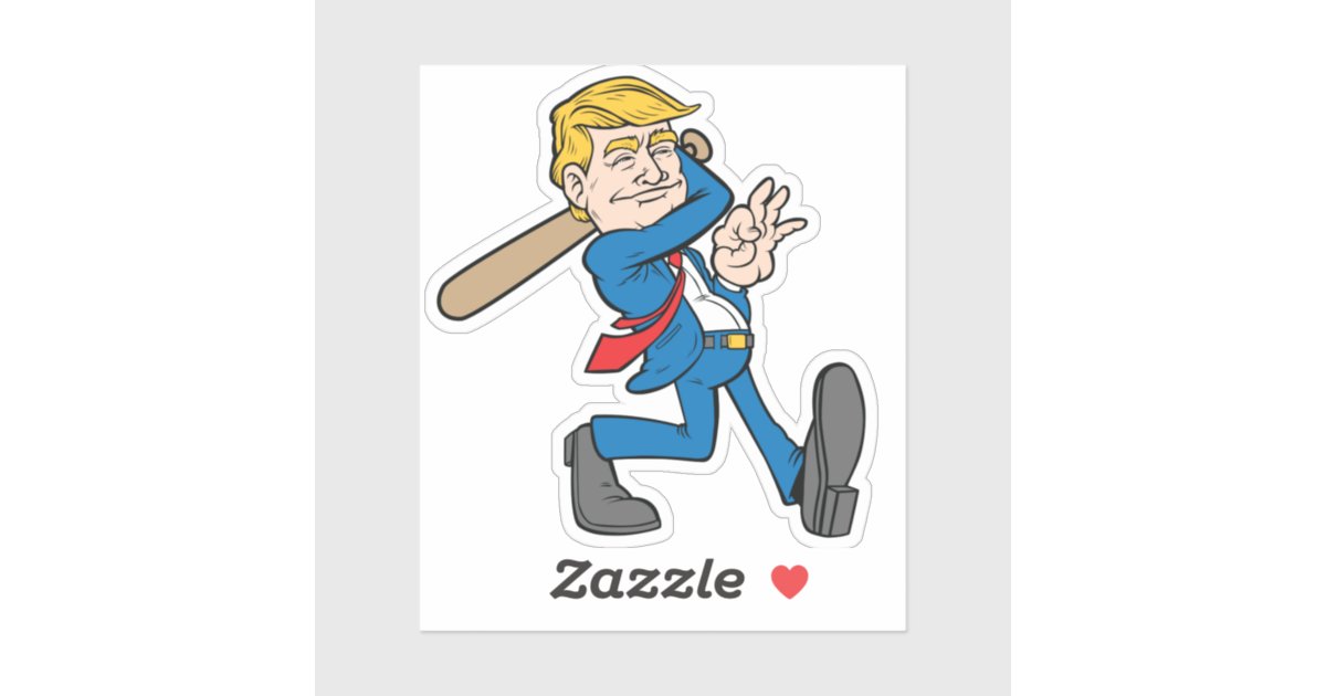 swinging baseball bat cartoon