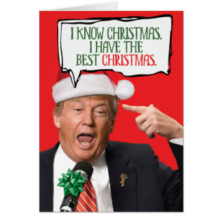 Donald Trump Christmas Greeting Cards | Zazzle