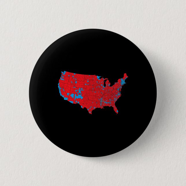 Trump Better Coverage 2024 Electoral Interactive M Button (Front)