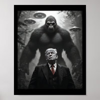 Trump Bigfoot Ufo Alien Encounter Visitation Consp