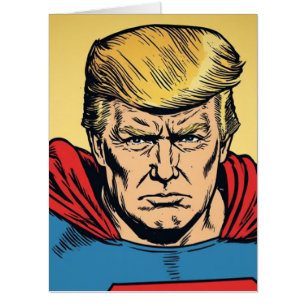 TRUMP BIRTHDAY BIG BIGGEST GREETING  CARD