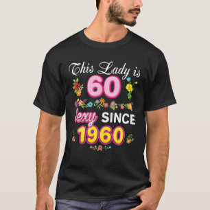 Trump Birthday Turning 60 Birthday Gifts Funny B T-Shirt