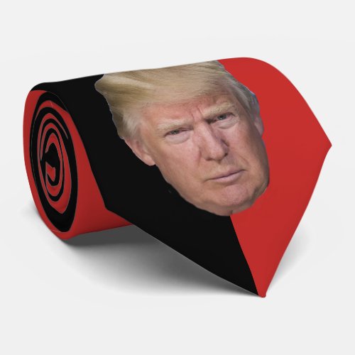 TRUMP_BLACK  ANY COLOR __CHANGEABLE BACKGROUND TIE