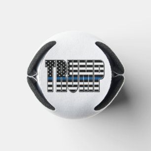Trump-Blue-Line Police Flag Can Cooler