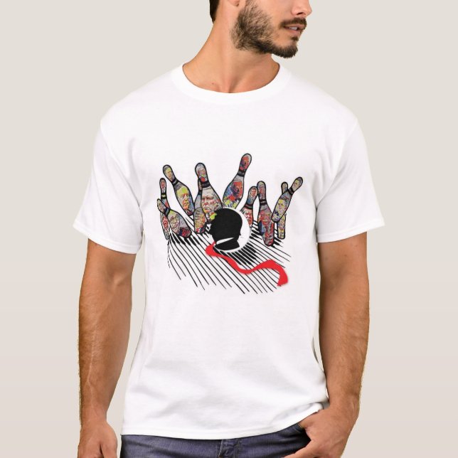 Trump Bowling Ball T-Shirt (Front)