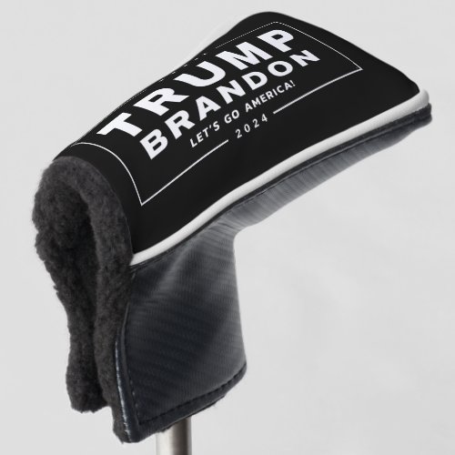 Trump Brandon 2024 Election Golf Putter Cover