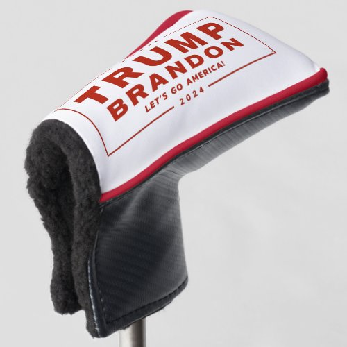 Trump Brandon 2024 Election Golf Putter Cover