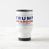Trump Brandon 2024™ Election Travel Mug 'Official' (Center)
