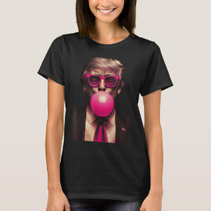 Trump Bubble Gum Funny 1  T-Shirt