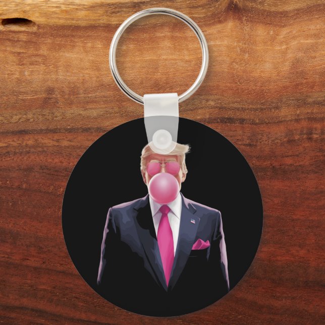 Trump Bubble Gum Keychain (Front)