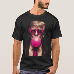 Trump Bubble Gum Pink 2 T-Shirt