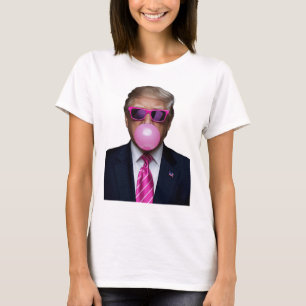 Trump Bubble Gum Pink  T-Shirt