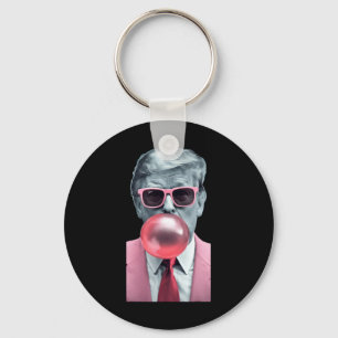 Trump Bubble Gum Yum  Keychain