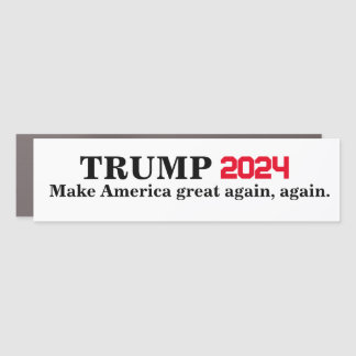 Trump bumber sticker car magnet