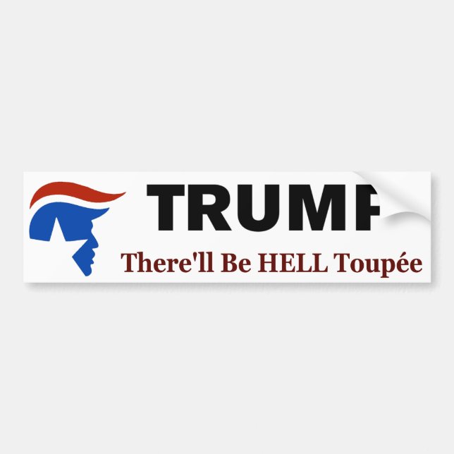 Trump Bumper Sticker (Front)