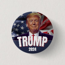 Trump Button Pins
