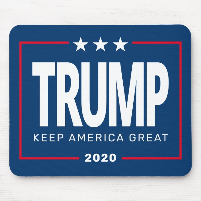 Trump CAN CHANGE YEAR Keep America Great Mouse Pad (Front)