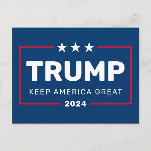 Trump CAN CHANGE YEAR Keep America Great Postcard