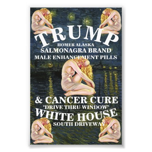 TRUMP CANCER VD STD RFK CANCER CURE DRIVE WINDOW