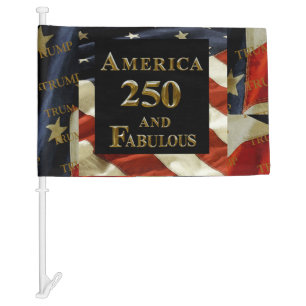 TRUMP CAR FLAG