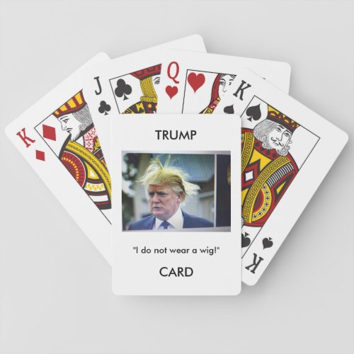 Trump Cards Donald Trump imagequote playing cards