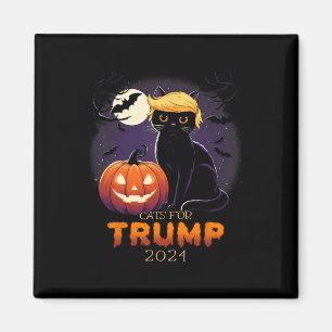 Trump Cat Shirts Black Cat Halloween Costume Cat L Magnet
