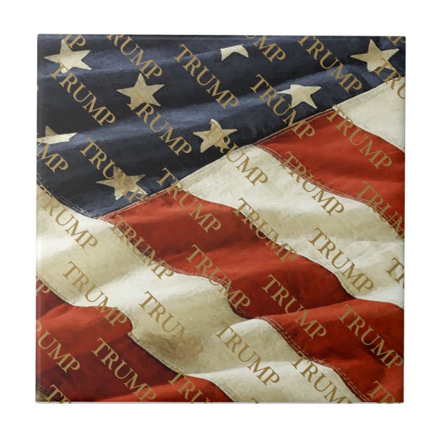 TRUMP CERAMIC TILE (Front)