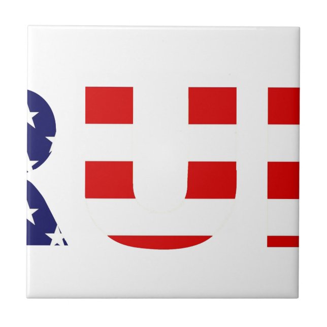 trump ceramic tile (Front)