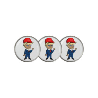 Trump chibi golf ball marker