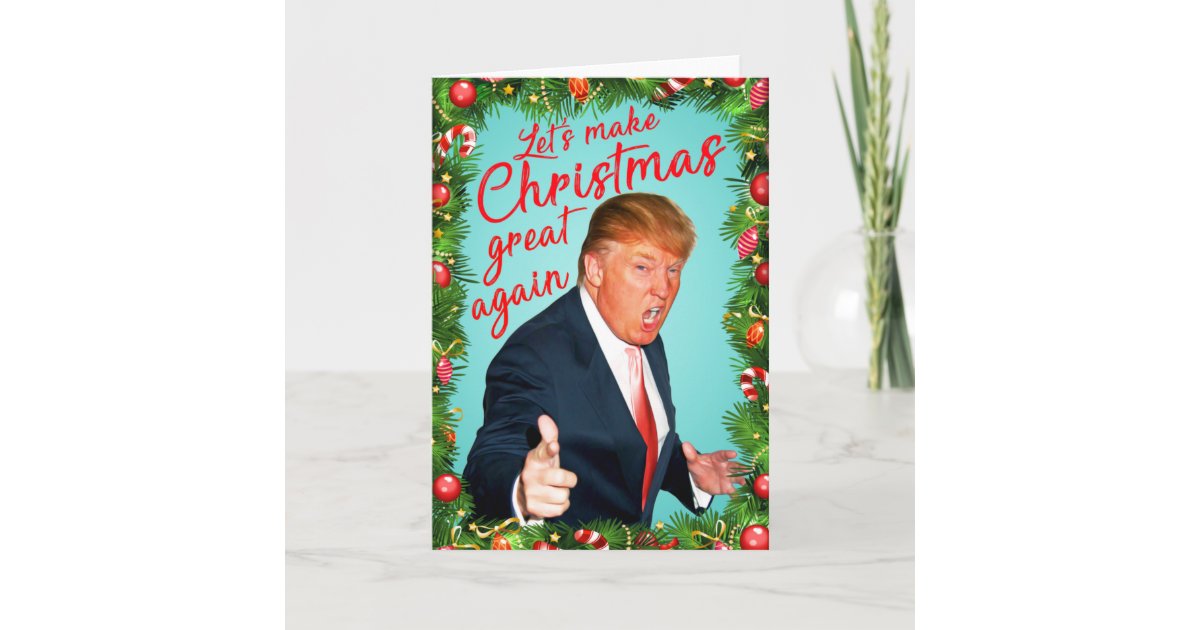 Trump Christmas card