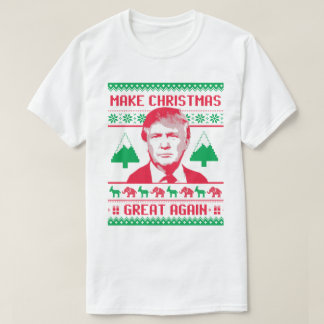 Trump Christmas - Make Christmas Great Again T-Shirt