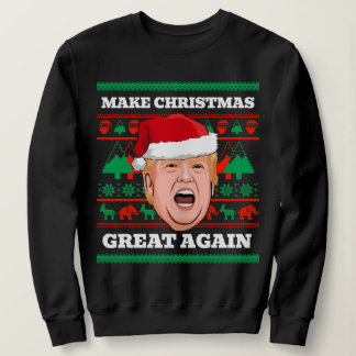 Trump Christmas Sweater Make Christmas Great Again
